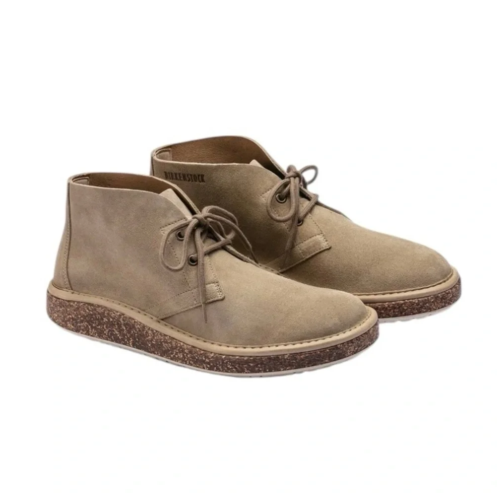 Birkenstock (NWT) Unisex, Milton Suede Chukka Boot, Men’s Size 8, Women’s 10 - Picture 4 of 14